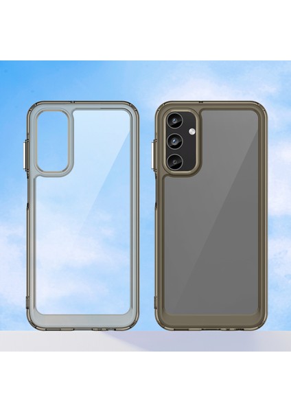Samsung Galaxy A15 5g Tpu+Akrilik Cep Şeref ren Gri Telefon Kılıfı (Yurt Dışından)
