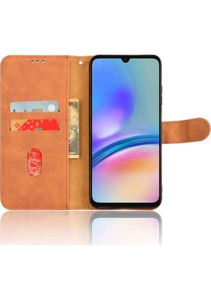 Samsung Galaxy A05S 4g Cilt Touch Pu Deri Telefon Kılıfı (Yurt Dışından)