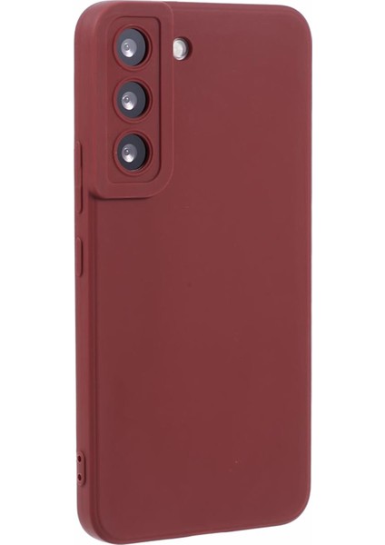 Samsung Galaxy S22 5g Tpu Çizgiye Karşı (Hassas Kesim) Wine Red Telefon Kılıfı (Yurt Dışından)