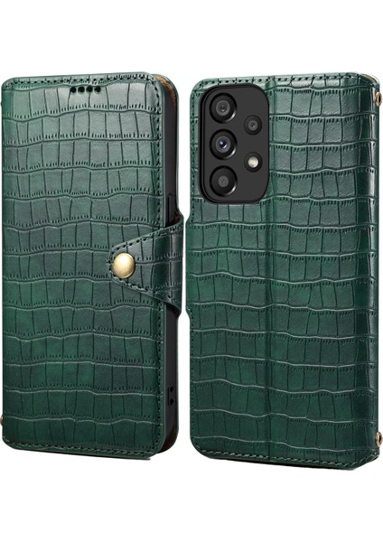 Samsung Galaxy A33 5g Timsah Doku Telefon Kılıfı (Yurt Dışından)