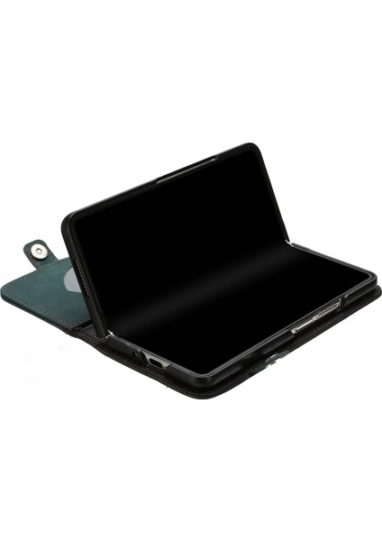 Samsung Galaxy Z Fold3 5g Pu Deri Blackish Telefon Kılıfı (Yurt Dışından)