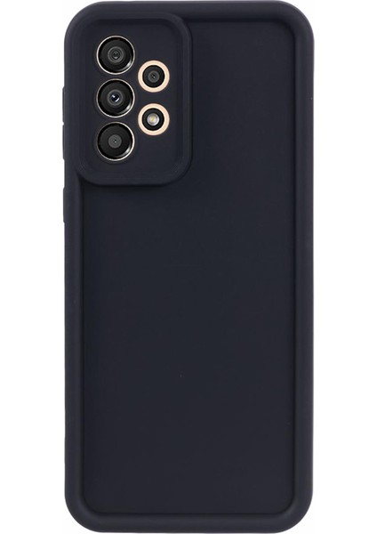 Samsung Galaxy A33 5g 5g Tpu Içbükey Lens Koruma Black Telefon Kılıfı (Yurt Dışından)