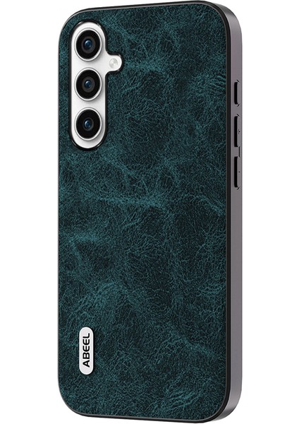 Samsung Galaxy A34 5g Litchi Doku Pu Deri+Pc+Tpu Cover Blue Telefon Kılıfı (Yurt Dışından)