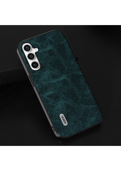 Samsung Galaxy A34 5g Litchi Doku Pu Deri+Pc+Tpu Cover Blue Telefon Kılıfı (Yurt Dışından)