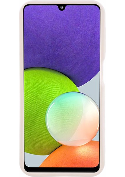 Samsung Galaxy A22 4g (Ab rsiyonu) Tpu Mat Bej Telefon Kılıfı (Yurt Dışından)