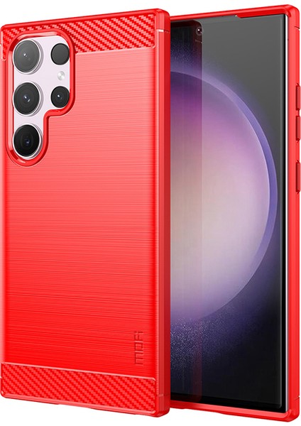 Samsung Galaxy S24 Ultra Tpu sı Fırçalanmış Telefon Kılıfı (Yurt Dışından)