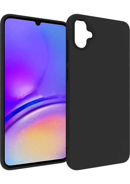 Samsung Galaxy A05 4g Mat Tpu Kabuğu (Büyük Arka Lens Deliği) Black Telefon Kılıfı (Yurt Dışından)