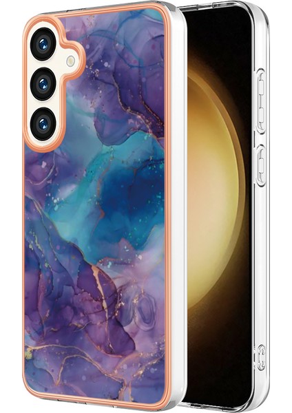 Samsung Galaxy S24+ Tpu 2 0mm Elektrokaplatma ası Telefon Kılıfı (Yurt Dışından)