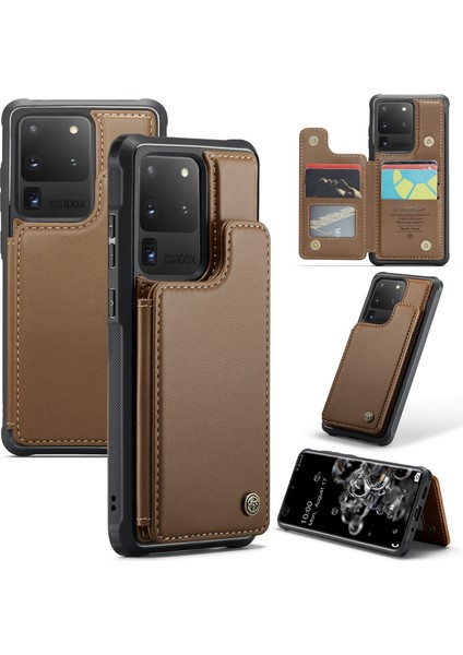 Samsung Galaxy S20 Ultra Deri+Tpu 5 Telefon Kılıfı (Yurt Dışından)