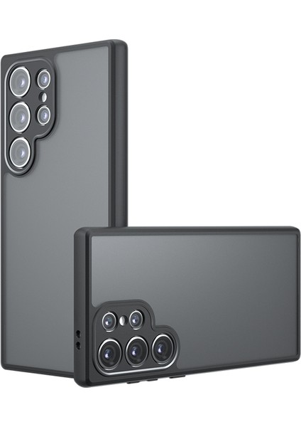Samsung Galaxy S24 Ultra Mat Tpu+Pc 2 1 Arada Damla Geçirmez Telefon Kılıfı (Yurt Dışından)