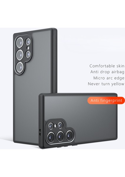 Samsung Galaxy S24 Ultra Mat Tpu+Pc 2 1 Arada Damla Geçirmez Telefon Kılıfı (Yurt Dışından) fiyatları