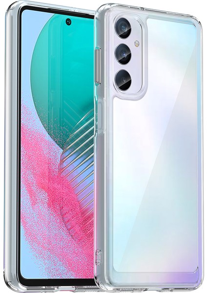 Samsung Galaxy M54 5G/F54 5g Tpu+Akrilik Arka (Büyük Arka Lens Deliği) Telefon Kılıfı (Yurt Dışından)