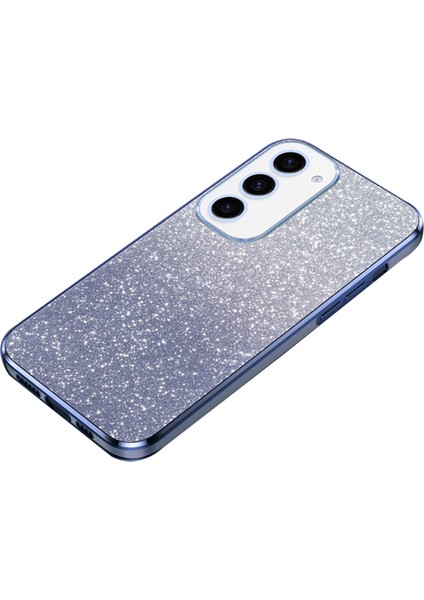 Samsung Galaxy S24 Için+ Cep 6d Elektrokaplama Glitter Powder Tpu Telefon Kılıfı (Yurt Dışından)