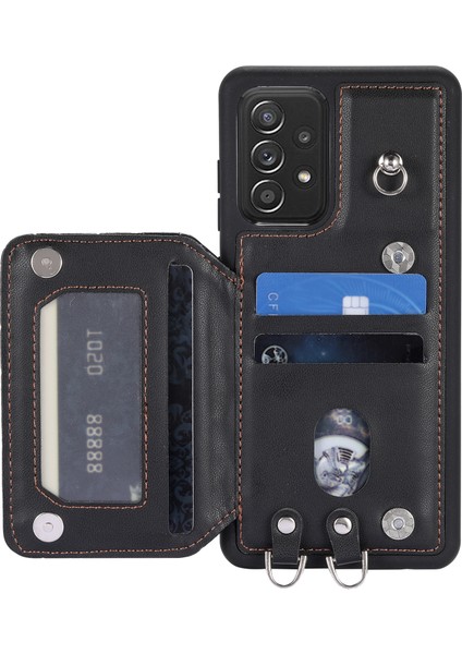 Samsung Galaxy A52 4G/A52 5G/A52S 5g Rfıd Önleme Önleyici Pu+Tpu Kabuk Black Telefon Kılıfı (Yurt Dışından) fiyatları