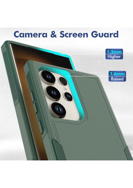 Samsung Galaxy S24 Ultra Slim Hard Pc+Tpu Koruyucu Dark Telefon Kılıfı (Yurt Dışından) fiyatları