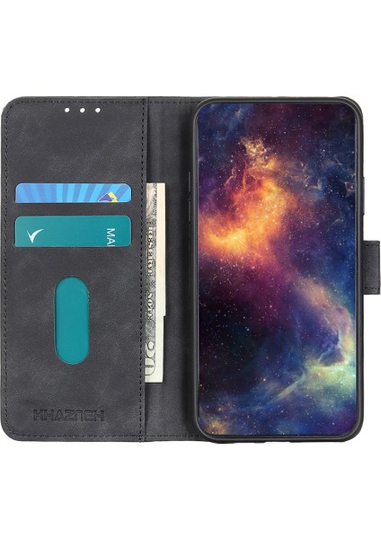 Samsung Galaxy A05 Khazneh 4g Pu Deri Retro Doku Black Telefon Kılıfı (Yurt Dışından)