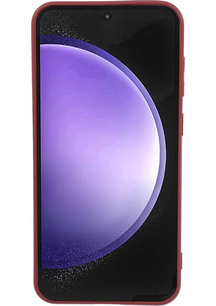 Samsung Galaxy S23 Fe Mat Tpu Geri (Hassas Kesim) Wine Red Telefon Kılıfı (Yurt Dışından)