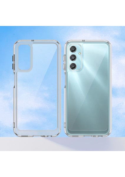 Samsung Galaxy A24 4g Temiz Tpu+Akrilik Akıllı (Büyük Arka Lens Deliği) Telefon Kılıfı (Yurt Dışından) fiyatları