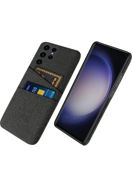 Samsung Galaxy S24 Ultra Pc+Bez Çift Şok Geçirmez Telefon Kılıfı (Yurt Dışından)