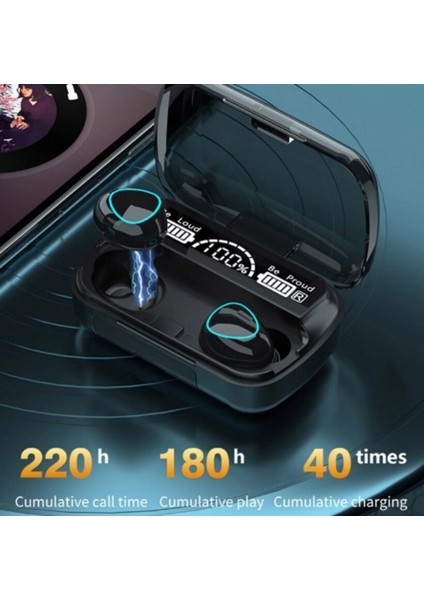 M10 Bluetooth Dijital Kulakiçi Kulaklık