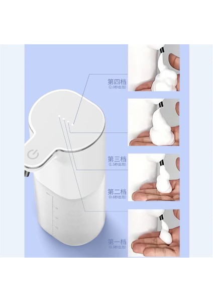 A - USB Şarj Stili Köpük Sabunluk Otomatik Sensör Sıvı Sabunluk Banyo Fotoselli Bulaşık Sabunu Dispenseri Elektrikli El Ücretsiz Sabun Pompası (Yurt Dışından) fırsatları