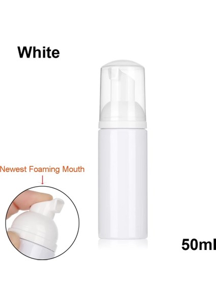 C-50ML Tarzı ml Şeffaf Köpük Şişe Sıvı Sabun Şanti Köpük Noktaları Şişeleme Şampuan Losyon Duş Jeli Köpük Pompa Şişeleri (Yurt Dışından)