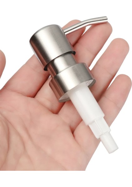 No.4 Stili 1 Adet Yeni Pompa 6 Tip Paslanmaz Çelik Sabun Pompası Sıvı Losyon Dispenseri Yedek Gümüş Kavanoz Tüp Banyo Mutfak Donanım (Yurt Dışından) fırsatları