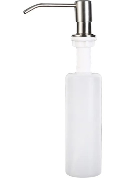 Şampanya Tarzı 300 ml Paslanmaz Çelik Mutfak Lavabo Tezgah Sabunluk Dahili El Sabunu Dispenseri Pum Derece Döner (Yurt Dışından)