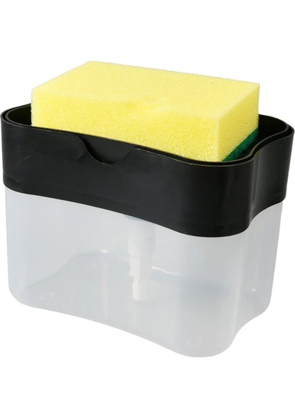 Bir Stil Süngerli Sabunluk Pompası Manuel Pres Temizleme Sıvısı Dispenseri Konteyner El Dispenseri Sıvı Sabunluk (Yurt Dışından) modelleri