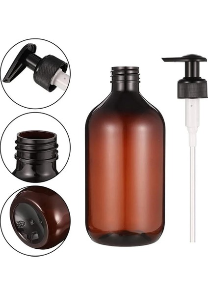 YEŞIL-300ML Stili Banyo Sabunu Dispenserleri Şampuan Vücut Sabunu Şişesi Banyo Sabunu Jeli ve Kozmetik Kabı Için Boş ml (Yurt Dışından)