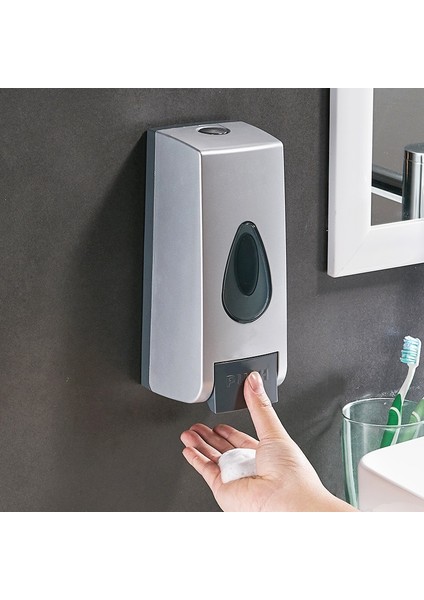 E Tarzı 350 ml Banyo Sıvı Sabunluk Duvara Monte Deterjan Şampuan Plastik Şişe Duş Jeli Dağıtıcı Otel Ev Aksesuarları (Yurt Dışından)