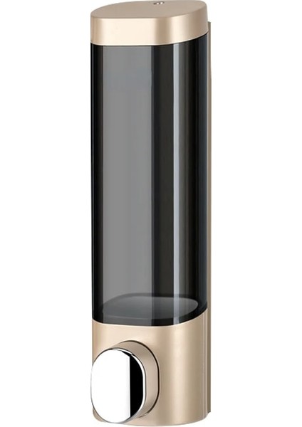 Altın Tek Tarzı Sıvı Sabunluk Duvara Montaj 300 ml Banyo Aksesuarları Plastik Deterjan Şampuan Dispenserleri Çift El Mutfak Sabunu Şişesi (Yurt Dışından)