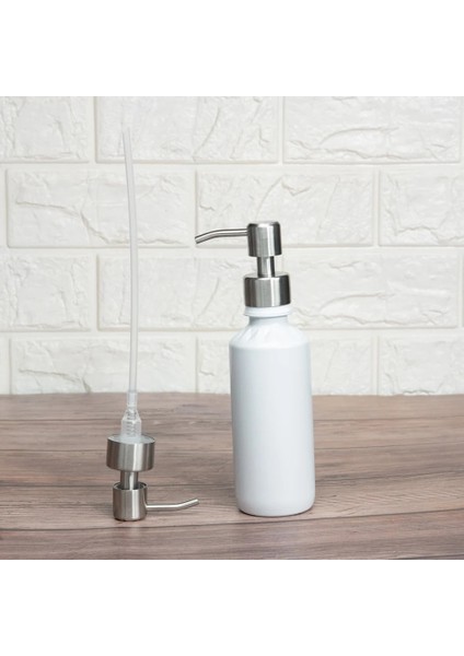 Paslanmaz Çelik El Sabunu Dağıtıcı Memesi Banyo Mutfak Köpük Sabun Ürünü Şampuan Banyo Aksesuarları (Yurt Dışından) fiyatları