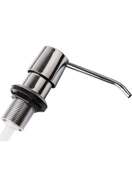 Beyaz Stil 300 ml Mutfak Lavabo Sabunluk Dağıtıcı Deterjan Sıvı Sabun Losyon Dispenserleri Paslanmaz Çelik Kafa (Yurt Dışından) fırsatları