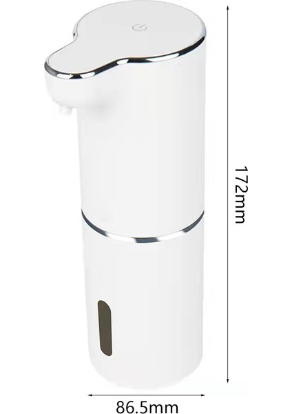 G-Usb Şarj-Beyaz Tarzı Yeni Otomatik Sensör Köpük Sabunluk USB Şarjlı Fotoselli Akıllı Yıkama El Makinesi Banyo Sıvı Sabunluklar (Yurt Dışından) modelleri