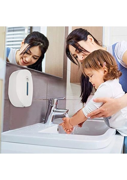 Köpük Tarzı 550ML Otomatik Sabunluk Fotoselli Sensör El Dezenfektanı Alkol Spary Dağıtıcı Duvara Monte Banyo Mutfak Şişe (Yurt Dışından) fırsatları