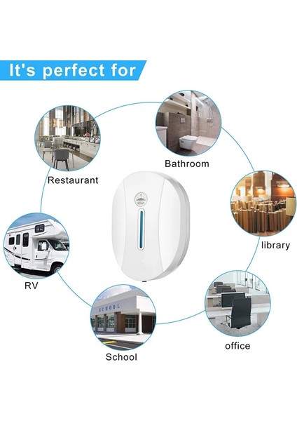 Köpük Tarzı 550ML Otomatik Sabunluk Fotoselli Sensör El Dezenfektanı Alkol Spary Dağıtıcı Duvara Monte Banyo Mutfak Şişe (Yurt Dışından) indirimleri