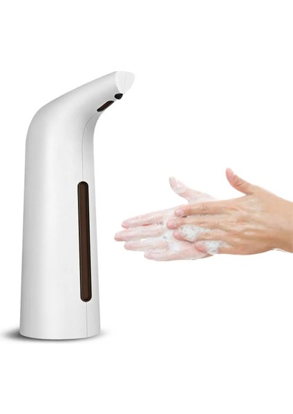 Hafifahşap Tarzı Sıcak 400 ml Otomatik Sıvı Sabunluk Fotoselli Kızılötesi Sensörlü Sabunluk Mutfak Banyo Fotoselli Sabun Kabı (Yurt Dışından) indirimleri