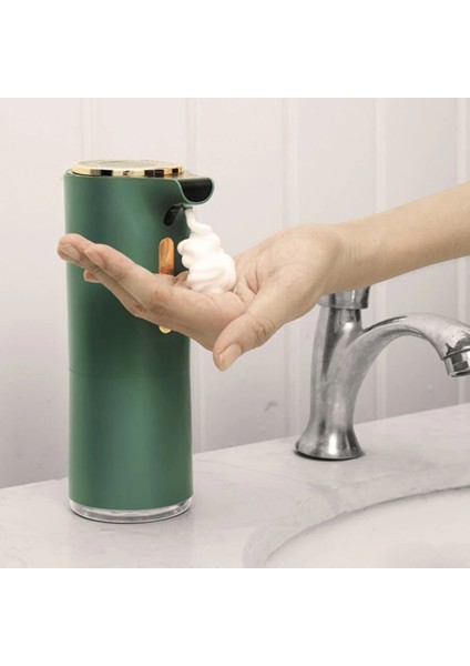 Beyaz 350ML Tarzı ml Otomatik Köpük Sabunluk Indüksiyon Fotoselli Kızılötesi Sensör Temizleyici Sıvı El Yıkama Makinesi El Dezenfektanı (Yurt Dışından) fırsatları