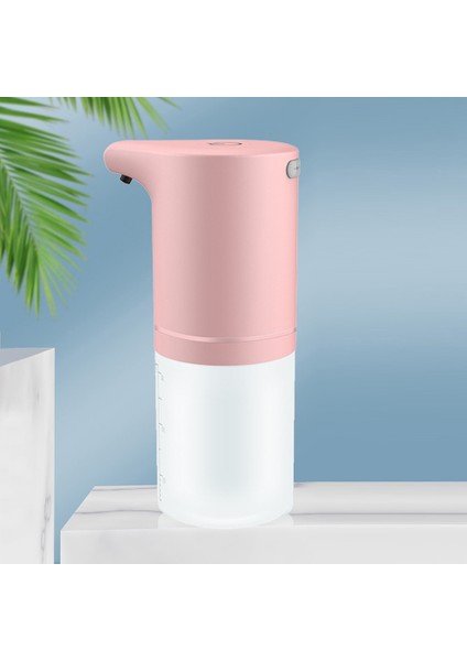 Pembe Tarzı Fotoselli Otomatik Sıvı Sabunluk USB Şarj Akıllı Köpük Makinesi Kızılötesi Sensör Köpük Sabunluk El Dezenfektanı (Yurt Dışından) fırsatları