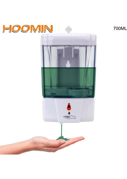 Bir Stil Hoomın Duvara Monte Dokunmatik-Ücretsiz Losyon Pompası Fotoselli Sıvı Otomatik Ir Sensörlü Sabunluk 700 ml Mutfak Banyo Için (Yurt Dışından) fiyatları