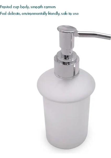 Sıvı Sabunluk Pompası, Banyo Veya Mutfak Için Duvara Monte Sabunlosyon Dispenser Pompası - Buzlu Campaslanmaz Çelik (Yurt Dışından) fiyatları