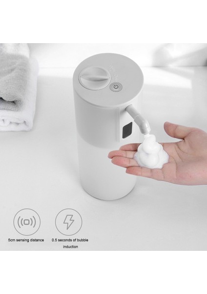 Siyah Stil 350 ml Fotoselli Otomatik Sabunluk Sensörü Köpük Akıllı Kızılötesi Sensör Sıvı Sabunluk El Dezenfektanı Dispenseri (Yurt Dışından) indirimleri