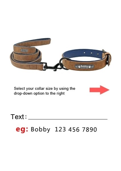 Pembe Set Stili M Beden Özel Köpek Tasmaları Deri Kişiselleştirilmiş Pet Köpek Künyesi Tasma Küçük Orta Büyük Köpekler Için Kurşun Pitbull Bulldog Puglar Beagle (Yurt Dışından) fırsatları