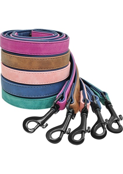 Pembe Set Stili M Beden Özel Köpek Tasmaları Deri Kişiselleştirilmiş Pet Köpek Künyesi Tasma Küçük Orta Büyük Köpekler Için Kurşun Pitbull Bulldog Puglar Beagle (Yurt Dışından) indirimleri