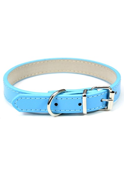 Sarı Köpek Tasması Stili Xxl Yumuşak Deri Katı Köpek Tasması Ayarlanabilir Köpek Boyun Askısı Küçük Orta Büyük Köpek Yavru Kedi Kolye Kedi Aksesuarları Için Güvenli Tasmalar (Yurt Dışından)
