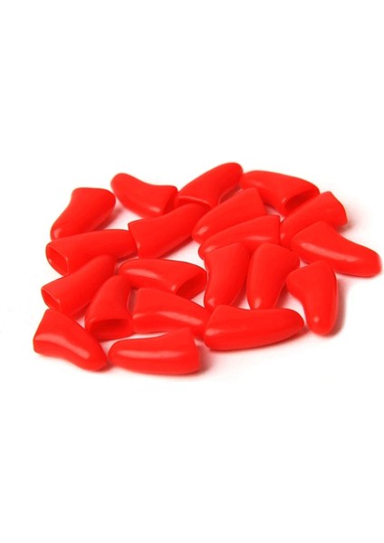Kırmızı Stil 15-20KG Oft Pet Tırnak Kapakları Köpekler ve Kediler Paws Tımar Tırnak Pençeleri Kapaklar 1 Çeşit Yapıştırıcı Tutkal Kapakları Evcil Hayvan Malzemeleri (Yurt Dışından)