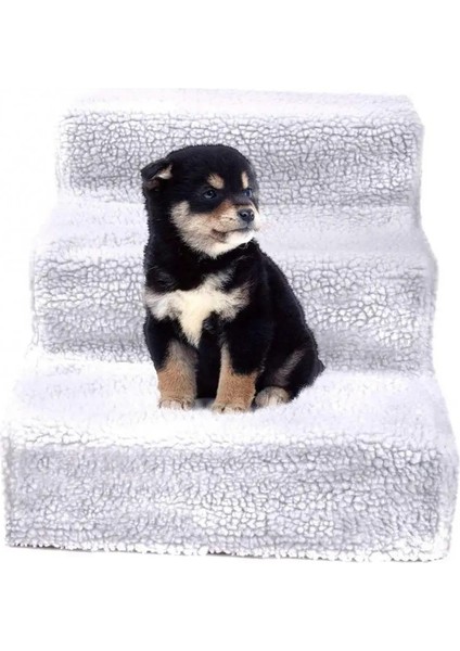 Siyah Stil Orta Boy Taşıması Kolay Küçük Pet Kediler Köpekler 3 Adım Merdiven Rampası Kanepe Kaymaz Tırmanma Merdiveni Kapaklı Üç Katmanlı Mini Slide (Yurt Dışından) fiyatları