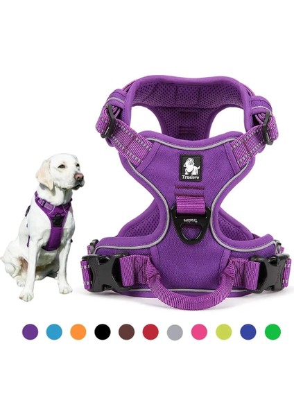 Çimen Yeşili Tarzı 33-43CM Truelove Hiçbir Çekme Köpek Koşum Ayarlanabilir Güvenlik Naylon Büyük Pet Köpek Yelek Köpekler Için Yastıklı Yansıtıcı Açık Pet Tasma Kontrolü (Yurt Dışından) fiyatları