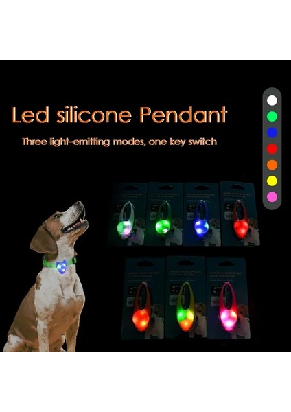 Yeşil Stil Pet LED Kolye Emniyet Yanıp Sönen Glow Işık Yanıp Sönen LED Yaka Kolye Pet Köpek Yavrusu Için Yaka Kolye (Yurt Dışından) indirimleri